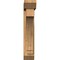Ekena Millwork Imperial Slat Rough Sawn Bracket w/ Offset Brace, Western Red Cedar, 6"W x 24"D x 32"H BKT0604X24X32IMP06RWR - alternate 4